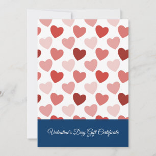 Professional Valentine's Day Gift Certificate
