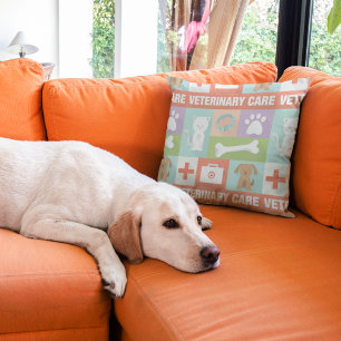 Professional Veterinarian Iconic Designed Cushion