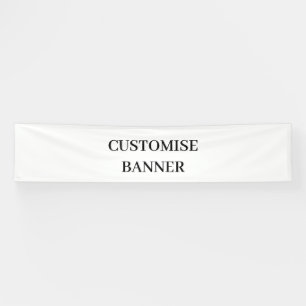 Professional Vinyl indoor 2.5' x 12'customise Banner