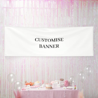 Professional Vinyl indoor, 4' x 12'customise Banner