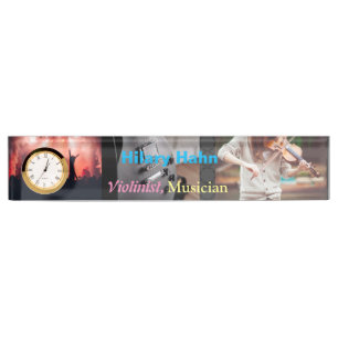 Professional violinist Player  Nameplate