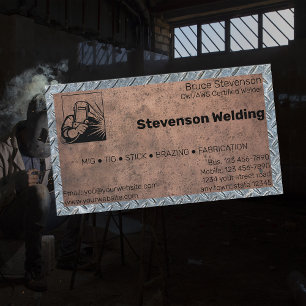 Professional Welder Business Card