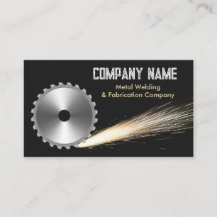 Professional Welding & Metal Work Standard  Business Card