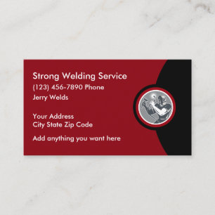 Professional Welding Services Business Card