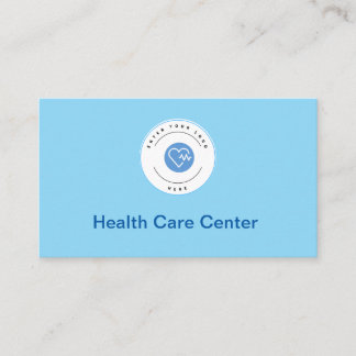 Professional White & Blue Medical Appointment Business Card