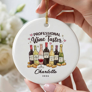Professional Wine Taster Ornament