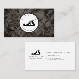 Professional Woodturner Woodturning Business Cards