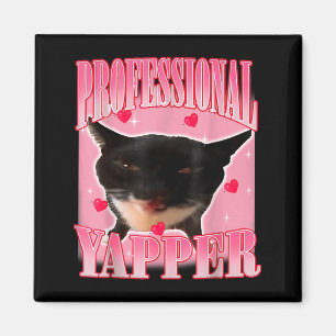 Professional Yapper Cat Funny Oddly Specific Dank  Magnet