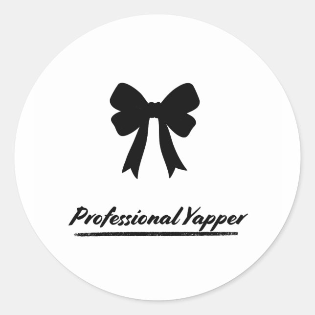 Professional Yapper - Sticker (Front)