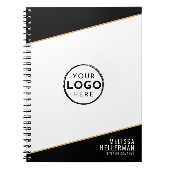 Professional Your Logo Notebook (Front)