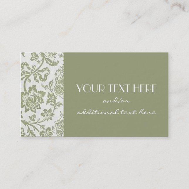Professionally Popular Business Card (Front)