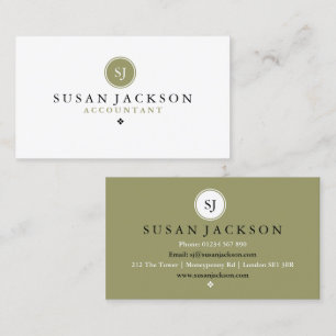 Professional's Upmarket Business Card
