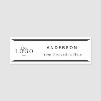 Professionql Logo Name Tag