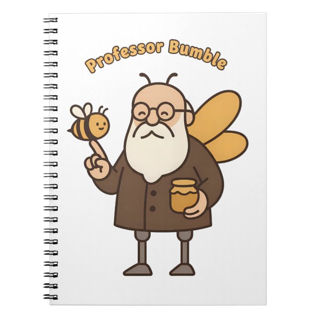 Professor Bumble Notebook (Front)