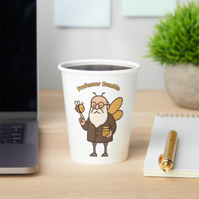 Professor Bumble Party Cups (Insitu)