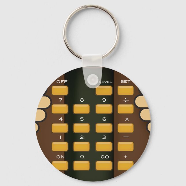 Professor Calculator Key Ring (Front)