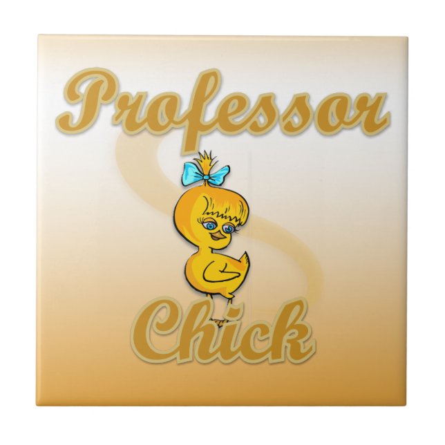 Professor Chick Ceramic Tile (Front)