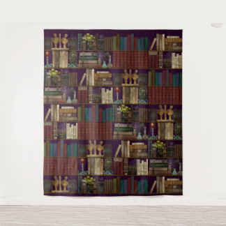 Professor Darksage's Library ~ Wizard Room Tapestry