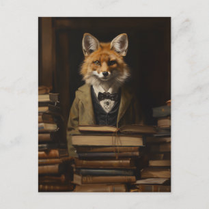 Professor Fox Postcard