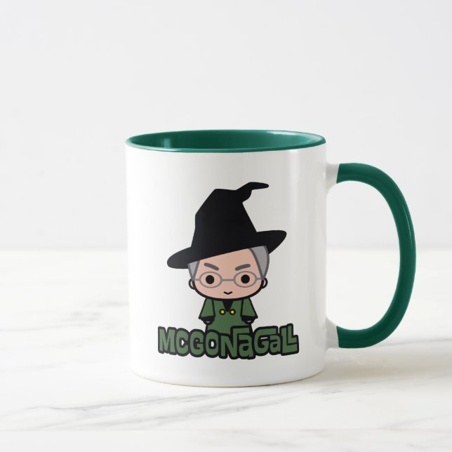 Professor McGonagall Cartoon Character Art Mug (Right)