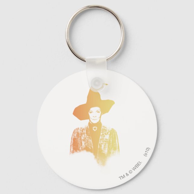 Professor Minerva McGonagall Key Ring (Front)