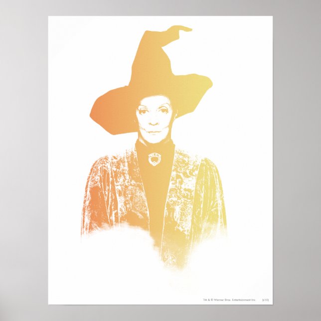 Professor Minerva McGonagall Poster (Front)