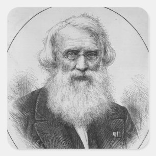 Professor Samuel Finley Breese Morse Square Sticker