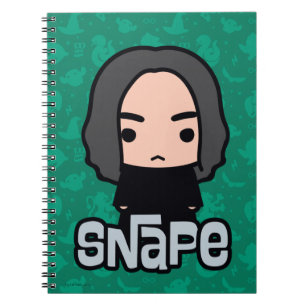 Professor Snape Cartoon Character Art Notebook