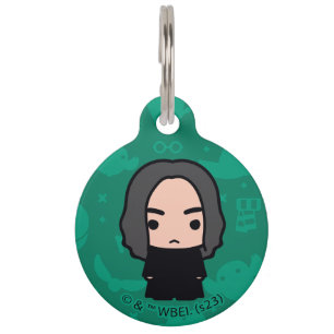Professor Snape Cartoon Character Art Pet Tag