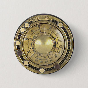 Professor Temple's Adaptive Marconiscope 6 Cm Round Badge