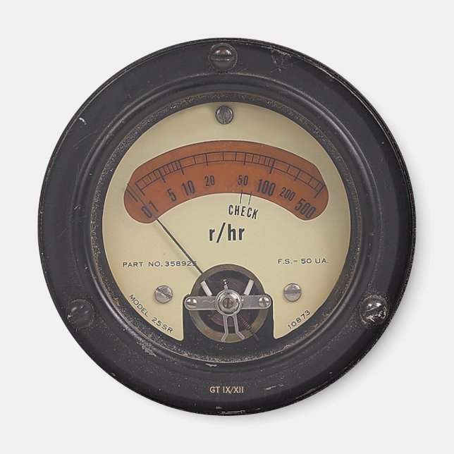 Professor Temple's Raytheometer Magnet (Front)