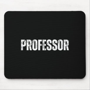 Professor Vintage Imagination Role Play Funny Diy  Mouse Pad