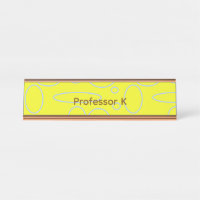 Professor's Yellow Circles and Loops
