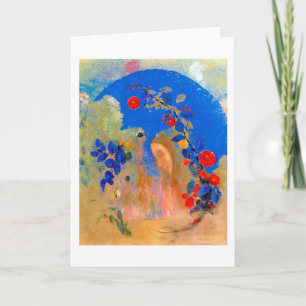 Profile beneath an Arch, Redon Card