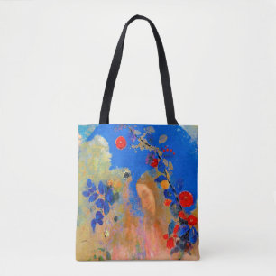 Profile beneath an Arch, Redon Tote Bag