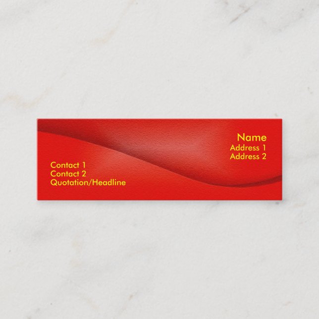 Profile Card (Front)