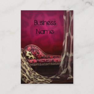 Profile Card Business Interior Design