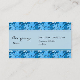 Profile Card - Decorative Puzzle Pieces