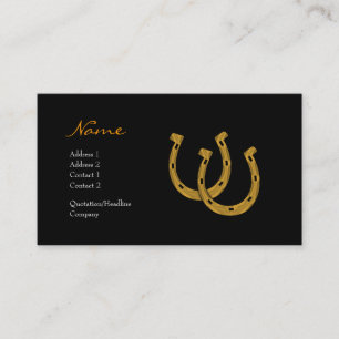 Profile Card - Lucky Horseshoe