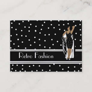 Profile Card Retro Fashion Vintage