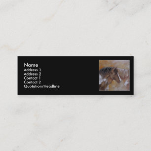 Profile Card Template - Horses