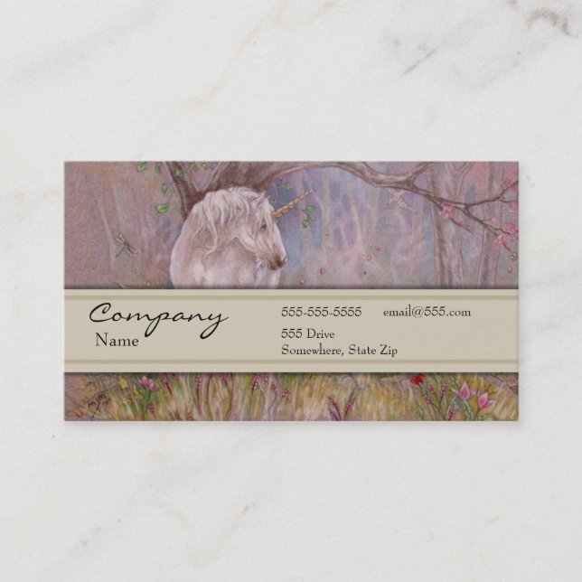 Profile Card - Unicorn (Front)