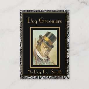 Profile Card Vintage Dog Groomers 2 Frame
