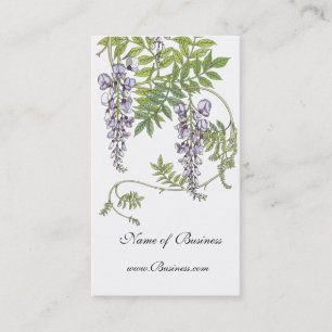 Profile Card Vintage lavender White