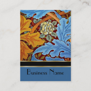 Profile Card Vintage Print William Morris