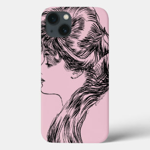 Profile Of A Gibson Girl, 1903 iPhone 13 Case