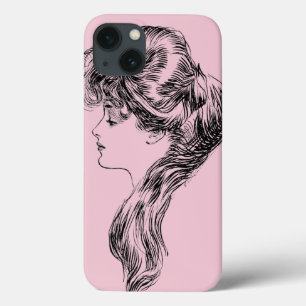 Profile Of A Gibson Girl, 1903 iPhone 13 Case