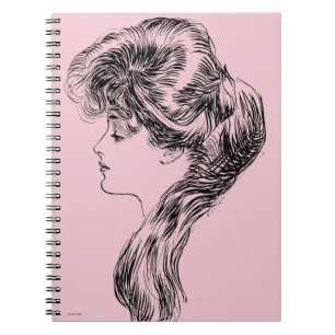 Profile Of A Gibson Girl, 1903 Notebook