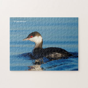 Profile of a Horned Grebe Jigsaw Puzzle