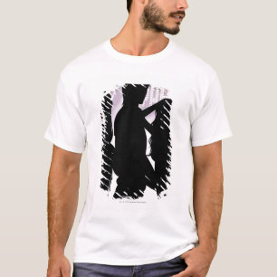 Profile of a man dancing with women in a nightclub T-Shirt